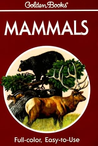 mammals a guide to familiar american species revised edition donald f zim, herbert s and hoffmeister