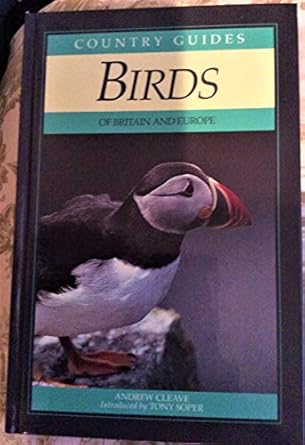 birds of britain and europe 1st edition andrew cleave ,tony soper 1851527699, 978-1851527694