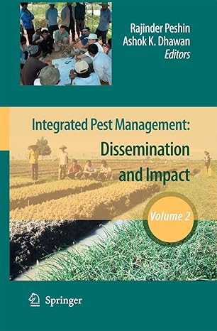 integrated pest management volume 2 dissemination and impact 1st edition rajinder peshin ,ashok k dhawan