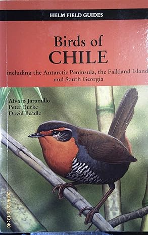 birds of chile 1st edition alvaro jaramillo ,peter burke ,david beadle 0691117403, 978-0691117409