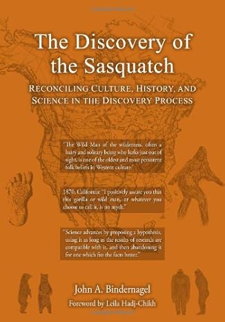 the discovery of the sasquatch 1st edition john a bindernagel 0968288715, 978-0968288719