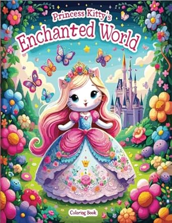 princess kittys enchanted world a toddlers coloring adventure 1st edition taki salma b0cpx26m1y,