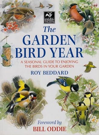 the garden bird year 1st edition roy beddard the wildlife trust 1859749518, 978-1859749517