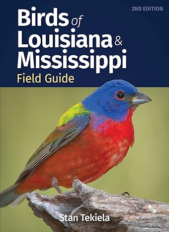 birds of louisiana and mississippi field guide 2nd edition stan tekiela 1647552990, 978-1647552992