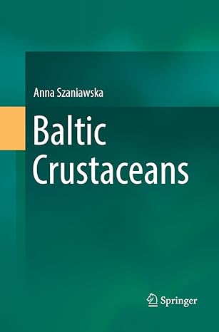 baltic crustaceans 1st edition anna szaniawska 3319858947, 978-3319858944