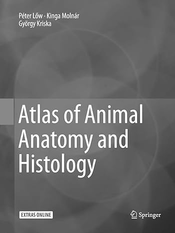atlas of animal anatomy and histology 1st edition peter low ,kinga molnar ,gyorgy kriska 331979745x,