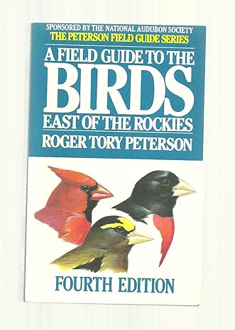 peterson field guides to eastern birds revised edition roger tory peterson institute 039526619x,