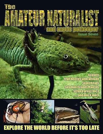 the amateur naturalist #7 1st edition jonathan downes 1905723385, 978-1905723386