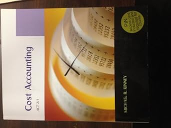 cost accounting act 211 edition michael r. kinney 0324832001, 978-0324832006