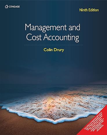 management and cost accounting with coursemate 1st edition drury 9386668610, 978-9386668615