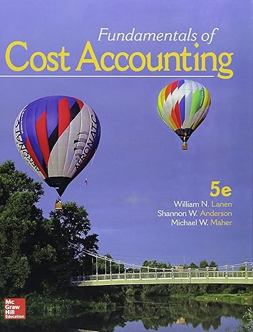 gen combo fundamentals of cost accounting connect 1s access card 5th edition william lanen 1259911659,