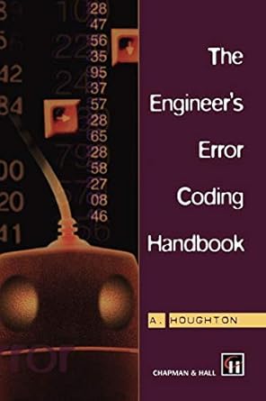 the engineer s error coding handbook 1997 edition a. houghton 041279070x, 978-0412790706