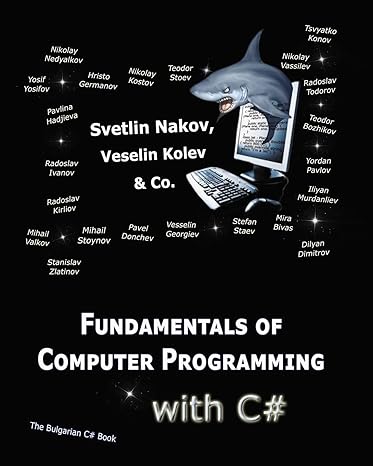 fundamentals of computer programming with c# programming principles object oriented programming data