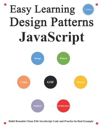 easy learning design patterns javascript build reusable clean es6+javascript code and practice in real