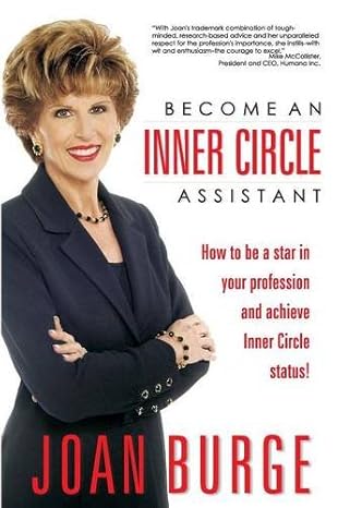 become an inner circle assistant 2nd edition joan burge 1932863508, 978-1932863505