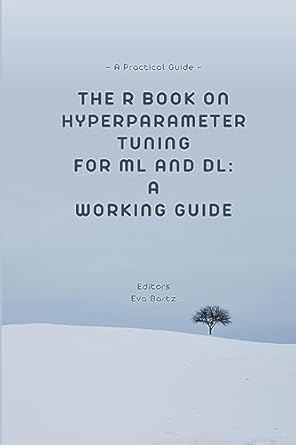 the r book on hyperparameter tuning for ml and dl a working guide a practical guide 1st edition eva bartz