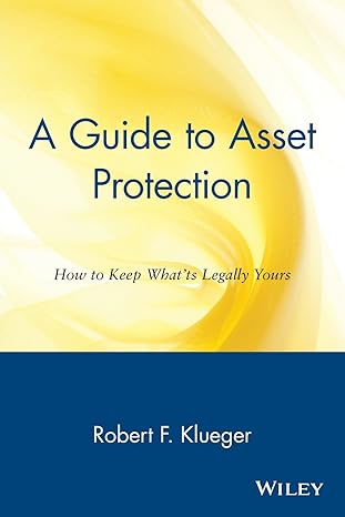 klueger guide to asset protection how to keep what s legally yours 1st edition robert f. klueger 0471148857,