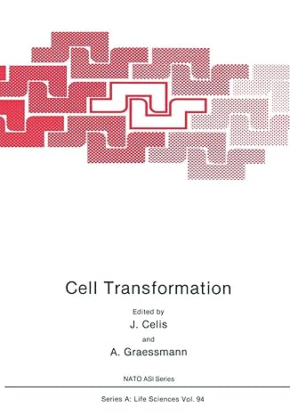 cell transformation 1st edition j celis ,a graessmann 1468450115, 978-1468450118