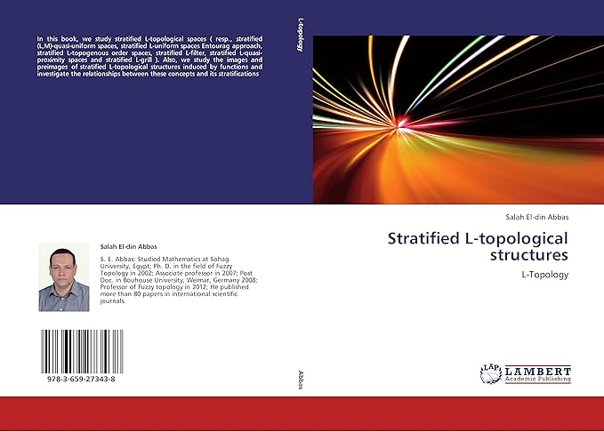 stratified l topological structures l topology 1st edition salah el din abbas 3659273430, 978-3659273438