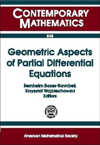 geometric aspects of partial differential equations proceedings of a mininsymposium on spectral invariants