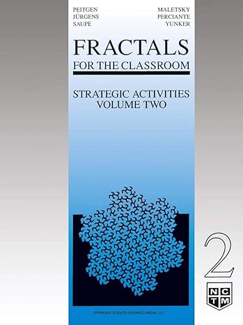 fractals for the classroom strategic activities volume two corrected edition heinz otto peitgen ,hartmut