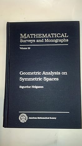 geometric analysis on symmetric spaces 1st edition sigurdur helgason 0821815385, 978-0821815380