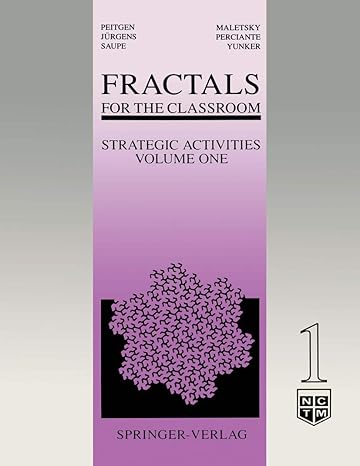 fractals for the classroom strategic activities volume one corrected edition heinz otto peitgen ,hartmut