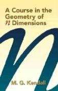 a course in the geometry of n dimensions dover edition m g kendall 0486439275, 978-0486439273