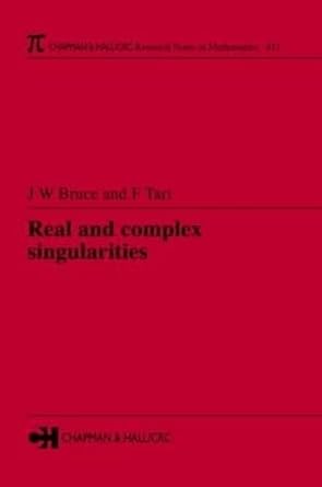 real and complex singularities 1st edition james william bruce ,farid tari ,alan jeffrey ,haim brezis ,ronald