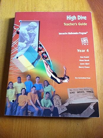 year 4 teachers guide high dive 2000th edition lynne alper ,dan fendel ,sherry fraser ,diane resek