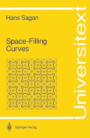 space filling curves 1st edition hans sagan 0387942653, 978-0387942650