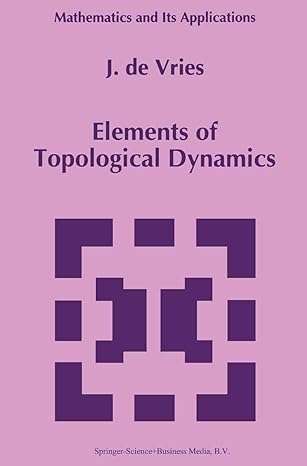 elements of topological dynamics 1st edition j de vries 9048142741, 978-9048142743