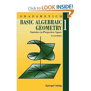 basic algebraic geometry 1   byshafarevich 2nd edition shafarevich b004ms836e