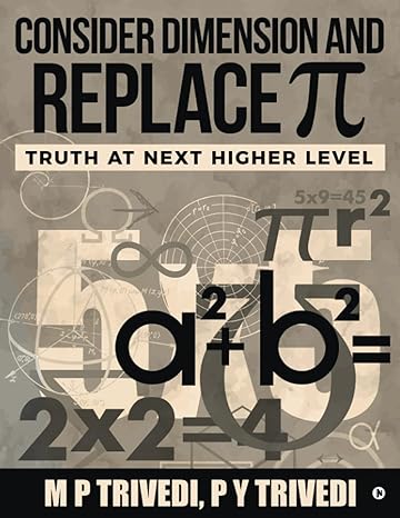 consider dimension and replace pi truth at next higher level 1st edition m p trivedi ,p y trivedi 1644291797,