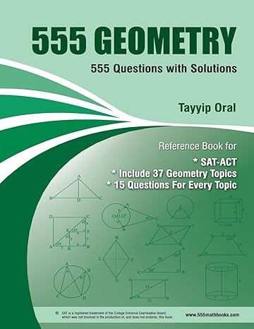 555 geometry 555 question with solution 1st edition tayyip oral 1530932599, 978-1530932597