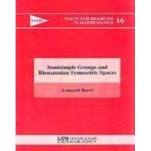 semisimple groups and riemannian symmetric spaces 1st edition armand borel 9380250223, 978-9380250229