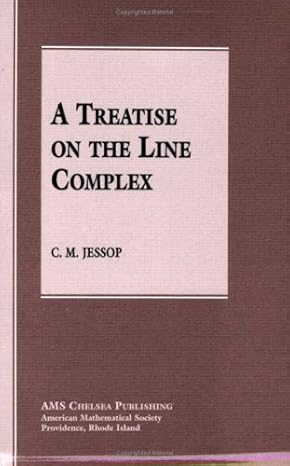 treatise on the line complex uk edition c m jessop 0821829130, 978-0821829134