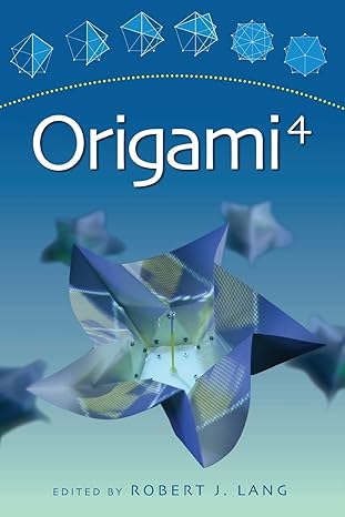 origami 4 1st edition robert j lang 1568813465, 978-1568813462