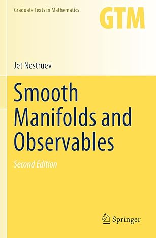 smooth manifolds and observables 2nd edition jet nestruev 3030456528, 978-3030456528