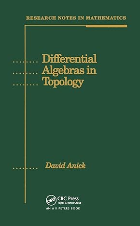 differential algebras in topology 1st edition david anik 0367450038, 978-0367450038