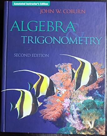 algebra and trigonometry annotated instruc 1st edition unknown 0077235010, 978-0077235017