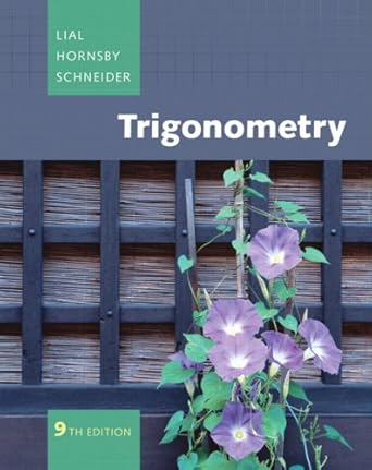 trigonometry value package 9th edition margaret lial ,john hornsby ,david i schneider 032156278x,