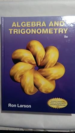 algebra and trigomometry 1st edition ron larson 1133950965, 978-1133950967