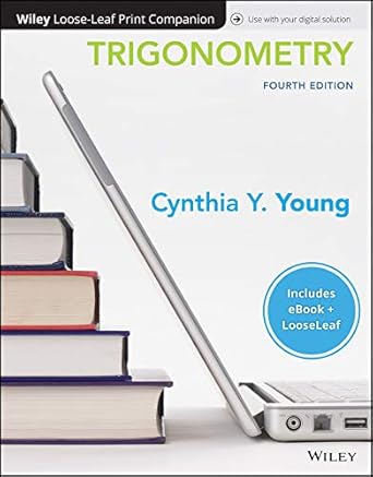 trigonometry + wiley e text 1st edition cynthia y young 1119447887, 978-1119447887