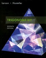 trigonometry + mathspace cd + student solutions guide 1st edition ron larson 0618788891, 978-0618788897