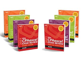 wiley cpaexcel exam review 2021 study guide + question pack complete set 1st edition wiley 1119761549,