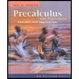 precalculus with trigonometry by hardcover 1st edition n/a b008cm7jyi