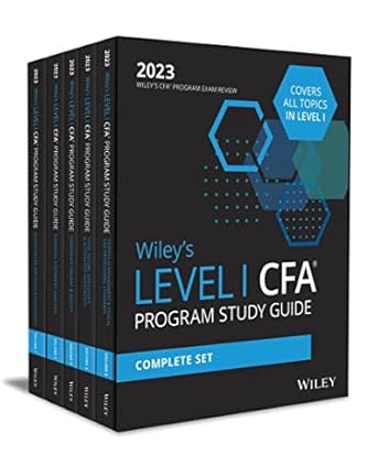 wiley s level i cfa program study guide 2023 complete set 1st edition wiley 1119932904, 978-1119932901