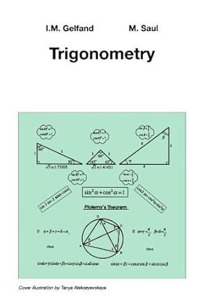 trigonometry 2001 edition by gelfand i m saul mark published by birkh user 57200th edition aa b00e31fjb2