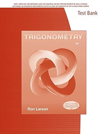 tst trigonometry 1st edition  113395426x, 978-1133954262